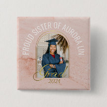 Irmã Moderna Orgulhosa do Formando Foto Personaliz