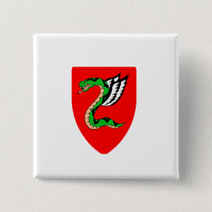 Bóton Quadrado 5.08cm Israel Idf Army Buttons Patches Paratroopers