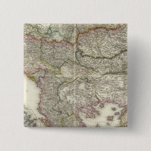 Bóton Quadrado 5.08cm Istambul, Turquia