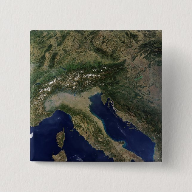 Bóton Quadrado 5.08cm Itália 2 (Frente)