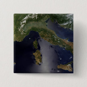 Bóton Quadrado 5.08cm Italia e France do sudeste