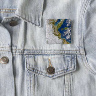 Bóton Quadrado 5.08cm Itália E O Mar Adriático.