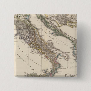 Bóton Quadrado 5.08cm Itália, Gallia cisalpina, Sicília, Sardenha