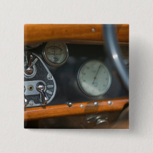 Bóton Quadrado 5.08cm jaguar antigo 2