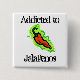 Bóton Quadrado 5.08cm Jalapenos