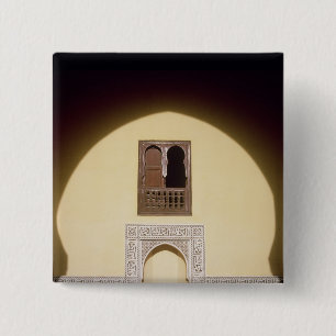 Bóton Quadrado 5.08cm Janela marroquina típica