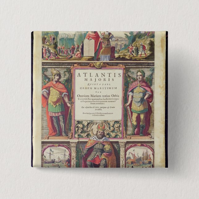 Bóton Quadrado 5.08cm Jansson, o quinto o volume Jansson (Frente)