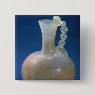 Bóton Quadrado 5.08cm Jarro de vidro, romano, século III