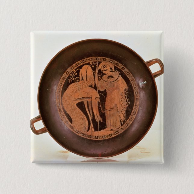 Bóton Quadrado 5.08cm Jason regurgitated (Frente)