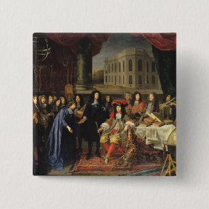 Bóton Quadrado 5.08cm Jean-Baptiste Colbert
