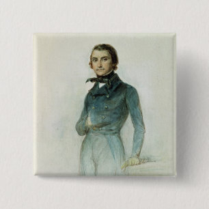 Bóton Quadrado 5.08cm Jean Joseph Louis Blanc 1835