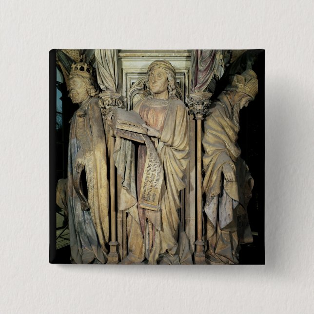 Bóton Quadrado 5.08cm Jeremiah, David e Zacharias (Frente)