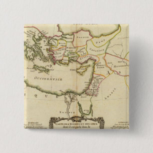 Bóton Quadrado 5.08cm Jerusalém