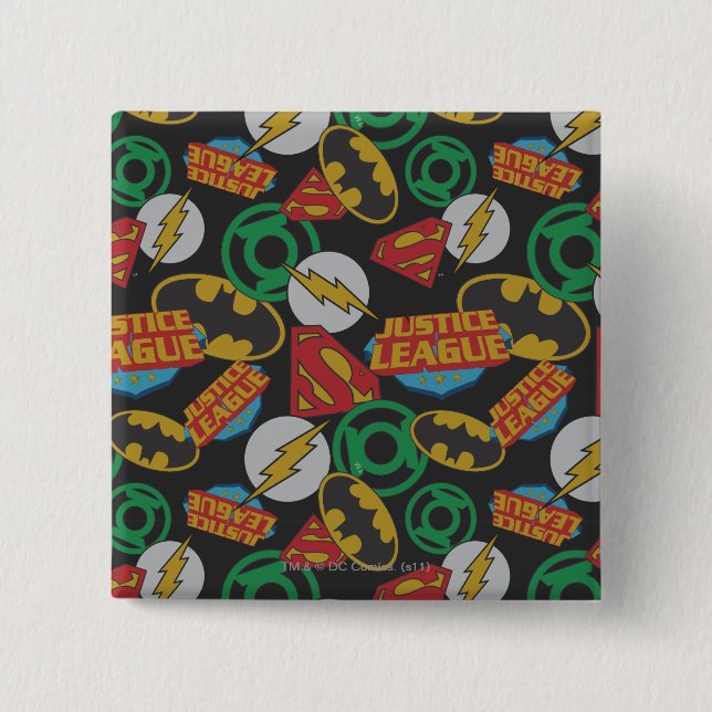 Bóton Quadrado 5.08cm JL Core 2 (Frente)