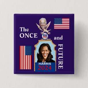 Bóton Quadrado 5.08cm Joe 2020 / Harris 2024