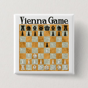 Bóton Quadrado 5.08cm Jogo de Viena