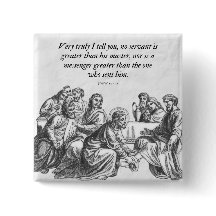 John 13:16 Jesus e 12 Discípulos Bíblia Cristã