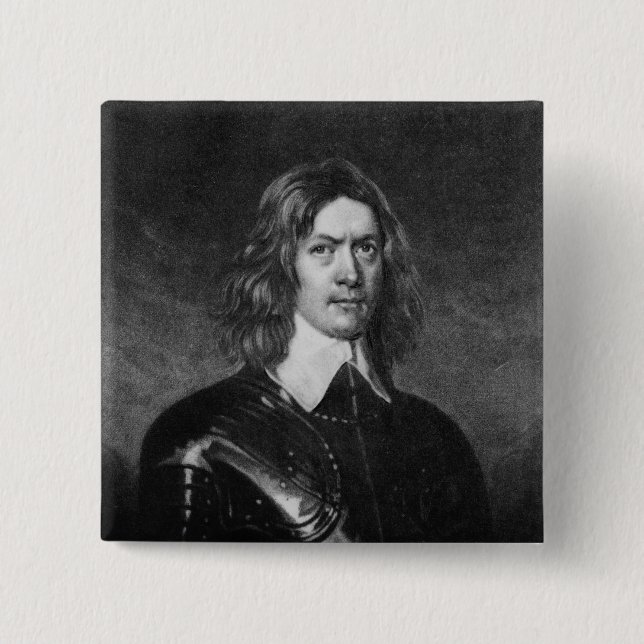 Bóton Quadrado 5.08cm John Hampden (Frente)