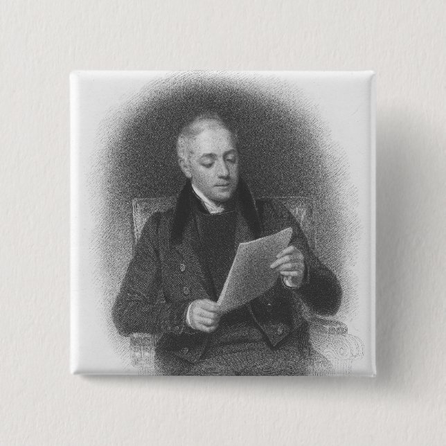Bóton Quadrado 5.08cm John Samuel Murray (Frente)