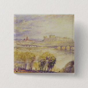 Bóton Quadrado 5.08cm Joseph Mallord William Turner   Carlisle, c.1832 (