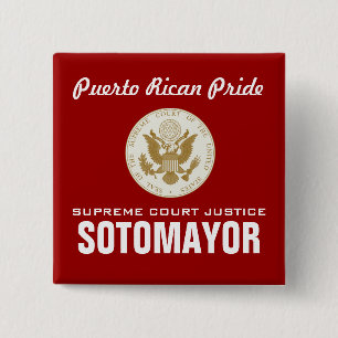 Bóton Quadrado 5.08cm Justiça Sotomayor SOTOMAYOR, SUPREMO…