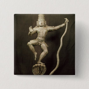 Bóton Quadrado 5.08cm Kaliya Krishna