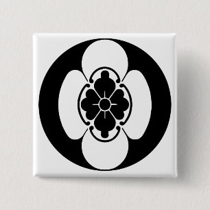 Bóton Quadrado 5.08cm KAMON (Japão) do Hotta's