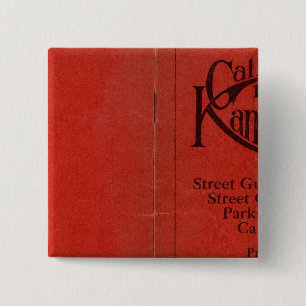 Bóton Quadrado 5.08cm Kansas City