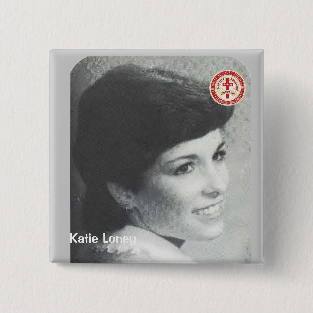 Bóton Quadrado 5.08cm Katie Loney (Frente)