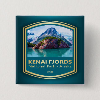 Bóton Quadrado 5.08cm Kenai Fjords NP (PF1)