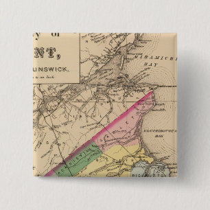 Bóton Quadrado 5.08cm Kent Co, NB