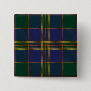 Bóton Quadrado 5.08cm Kilkenny County Irish Tartan