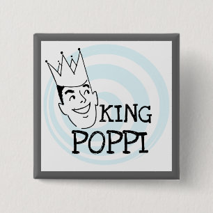 Bóton Quadrado 5.08cm King Poppi T-shirts e presentes