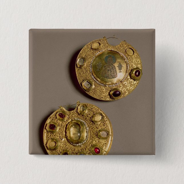 Bóton Quadrado 5.08cm Kolt Medallion', Ryazan (Frente)