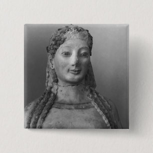 Bóton Quadrado 5.08cm Kore sabido como vestir-se de Kore peplos