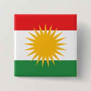 Bóton Quadrado 5.08cm kurdistan