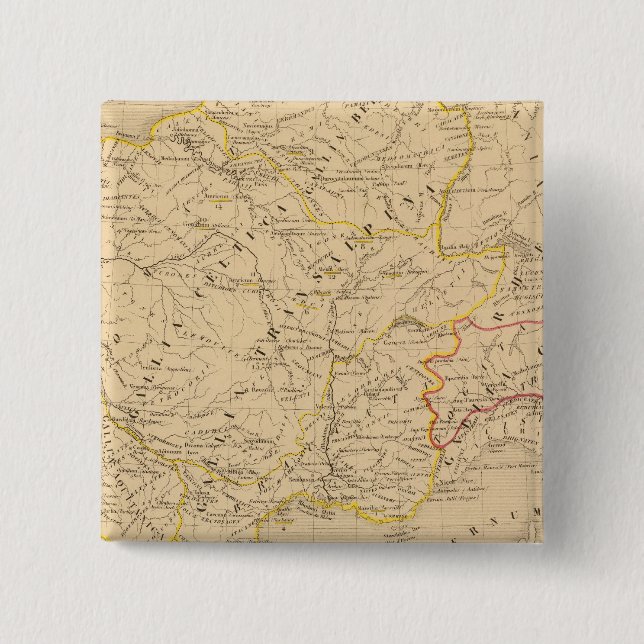 Bóton Quadrado 5.08cm La Gaule (Frente)