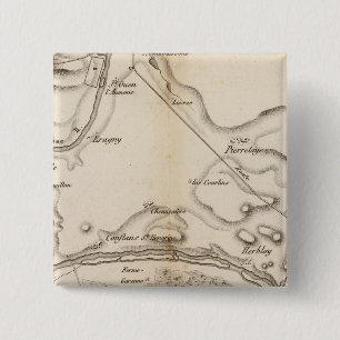 Bóton Quadrado 5.08cm La Seine, l'Oise
