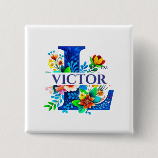 Bóton Quadrado 5.08cm LAFALAISE VICTOR Botão Estilo Quadrado Nº 350809