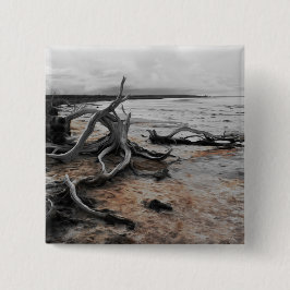 Bóton Quadrado 5.08cm Lago Tyrrell Natural Forces