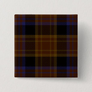 Bóton Quadrado 5.08cm Laois County Irish Tartan