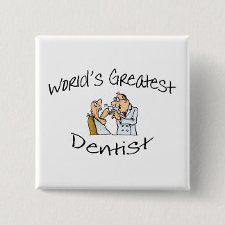 Bóton Quadrado 5.08cm Largo aberto do grande dentista dos mundos