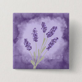 Bóton Quadrado 5.08cm Lavanda