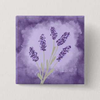 Bóton Quadrado 5.08cm Lavanda