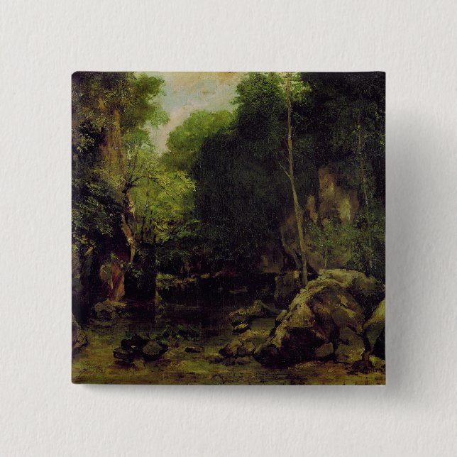 Bóton Quadrado 5.08cm Le Puits-Noir, Doubs (Frente)