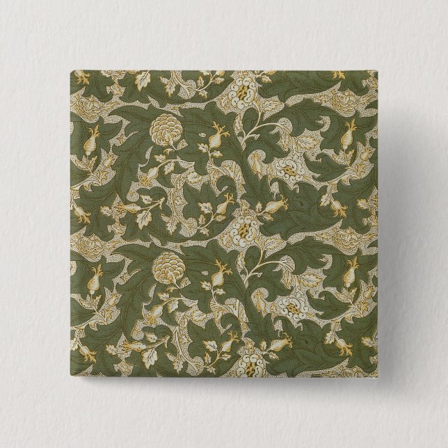 Bóton Quadrado 5.08cm "Lea", 1912 (Frente)