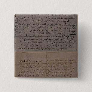 Bóton Quadrado 5.08cm Letra de Leopold Mozart