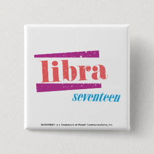 Bóton Quadrado 5.08cm Libra LtPink