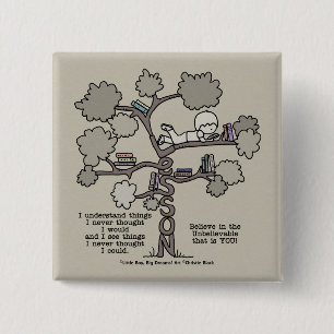 Bóton Quadrado 5.08cm Lições aprendidas