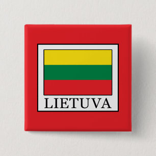Bóton Quadrado 5.08cm Lietuva